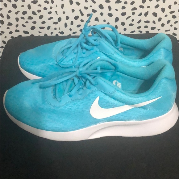 Nike Shoes - Nike Tanjun Gamma blue/White